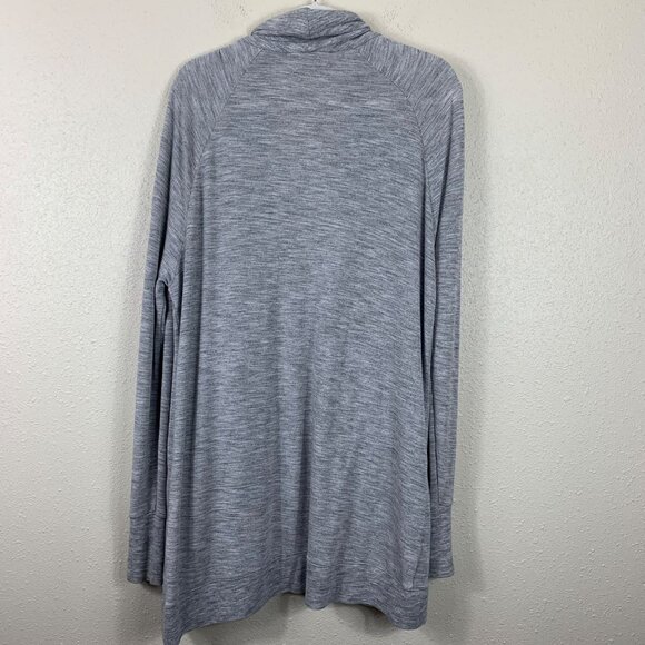 Athleta Women’s Studio Wrap Cardigan in Gray Size Large - Picture 5 of 6